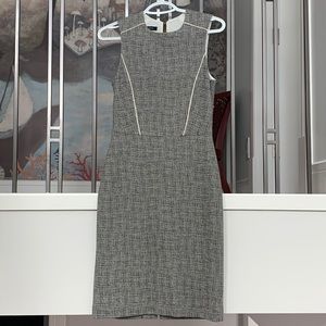 Judith & Charles sheath wool dress